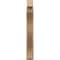 Ekena Millwork 5 1/2-in W x 30-in D x 38-in H Funston Block Rough Cedar Woodgrain TimberThane Outlooker, Primed Tan OUTUR055X30X38FST44RCPR - alternate 5